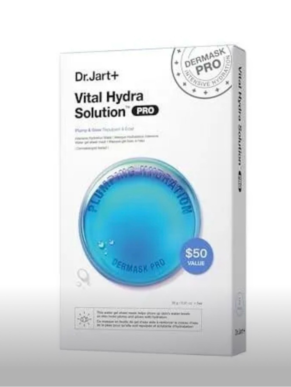 Dr.Jart+ Vital Hydra Solution PRO Mask — 5 masks MSRP $39